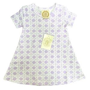 NWT The Beaufort Bonnet Company TBBC Polly Play Dress Ocean Club Cane 12-18M